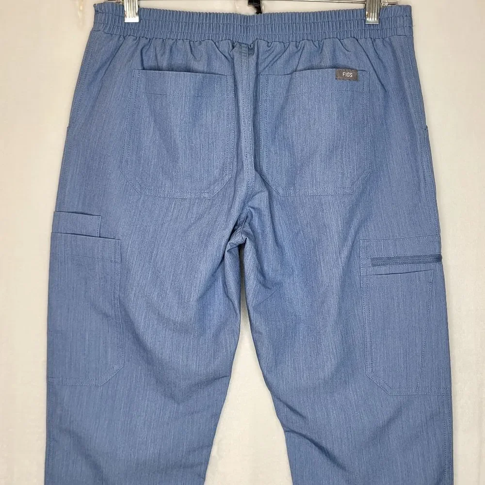 Figs Light Blue Scrub Pants Size XS